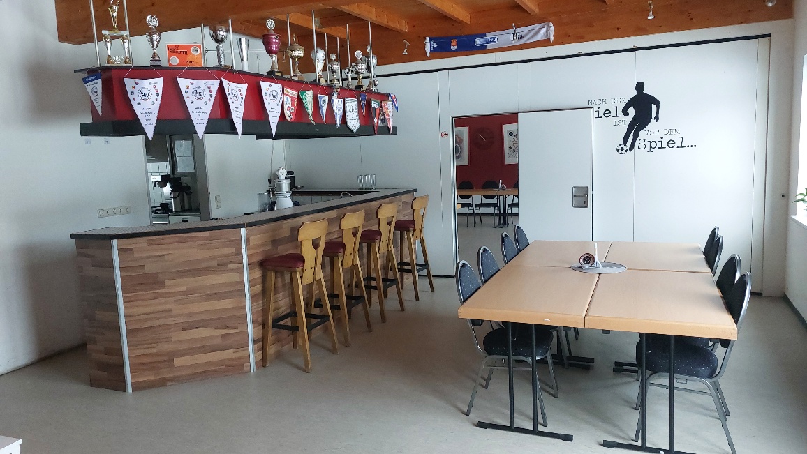 Kleiner Saal mit Tresen bereich 1